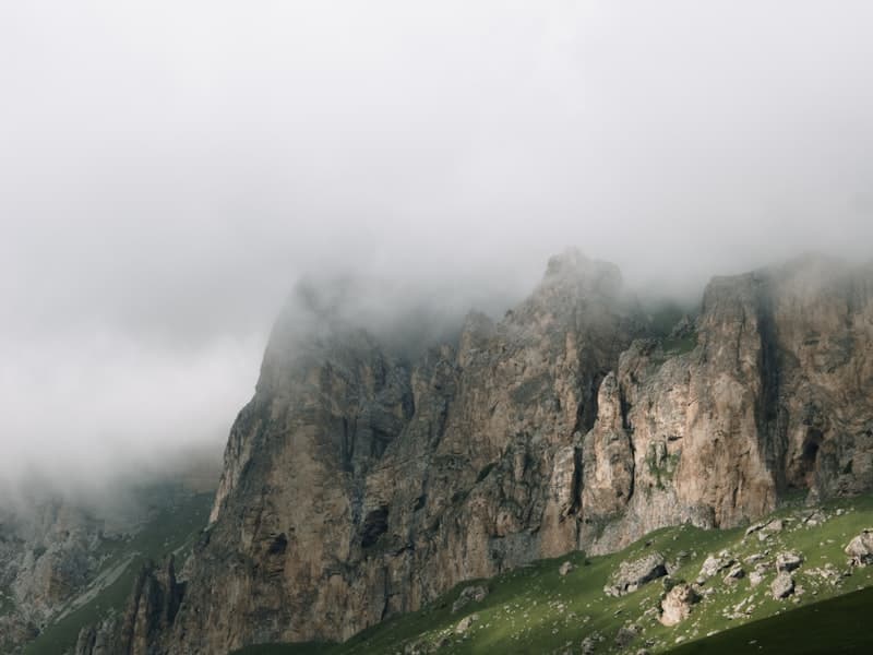 Hiking trails near Gudauri