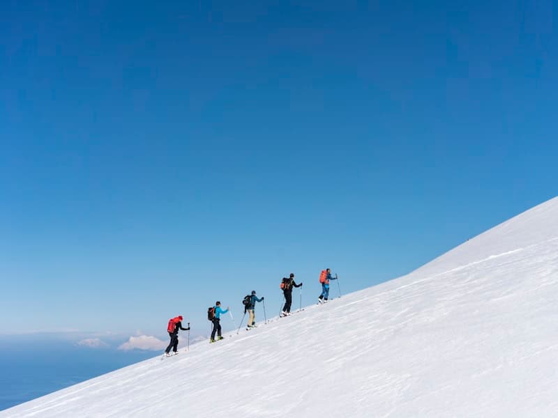 Skiing in Gudauri